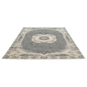 Safi Dark Grey Beige Rug