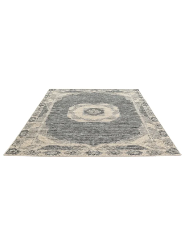 Safi Dark Grey Beige Rug