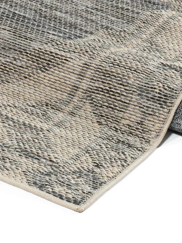 Safi Dark Grey Beige Rug