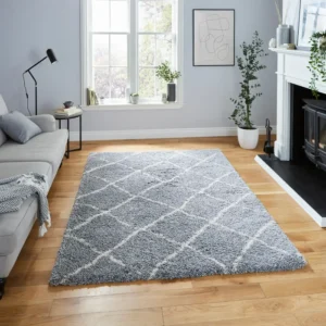 Scandi Berber G257 Grey Cream Rug