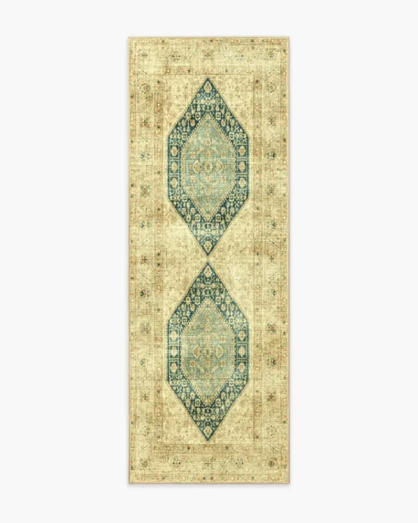 Soluna Gold & Teal Rug