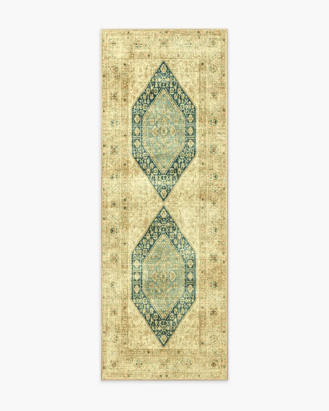 Soluna Gold & Teal Rug