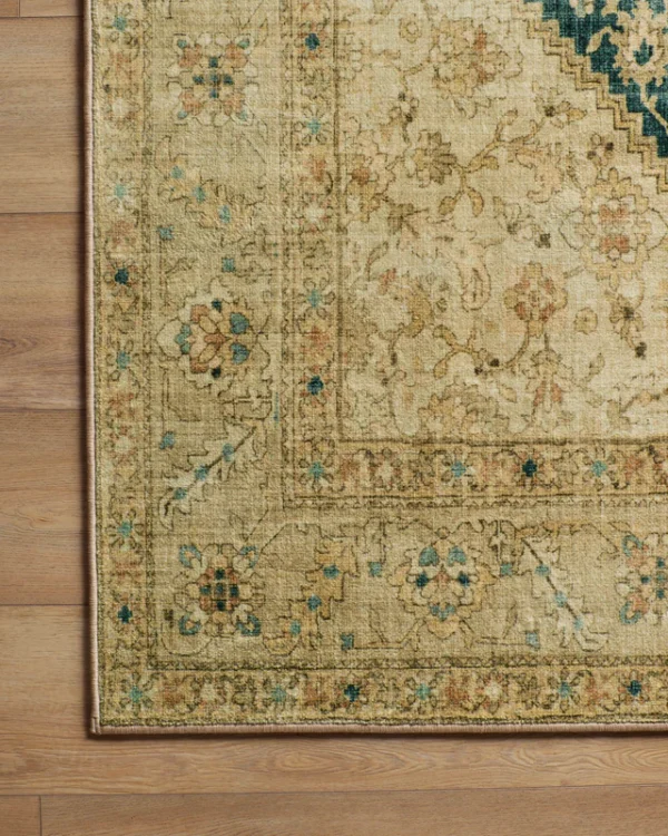 Soluna Gold & Teal Rug