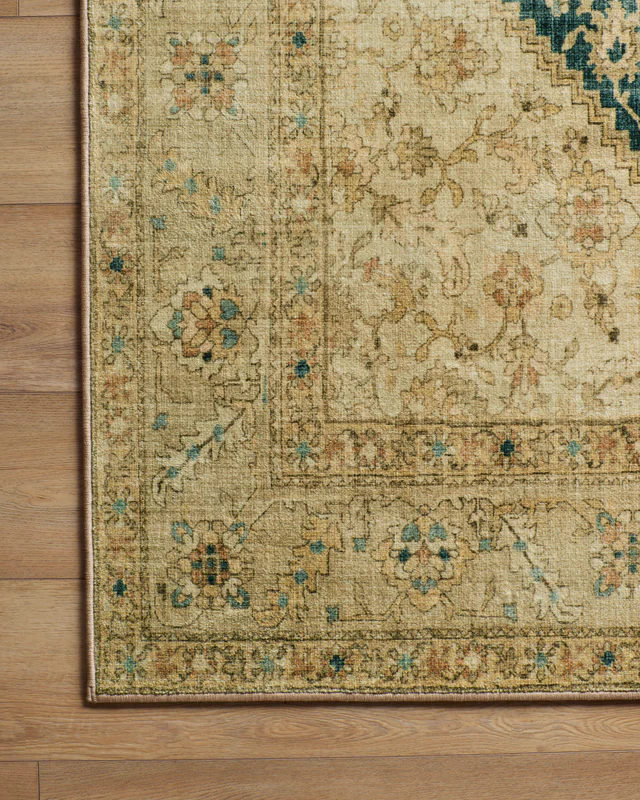 Soluna Gold & Teal Rug
