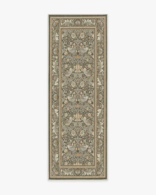 Strawberry Thief Stone Gold Rug
