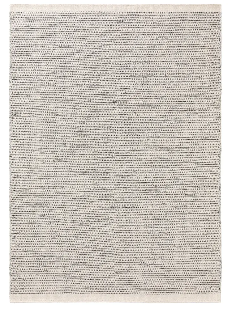 Wool Rug Rocco Beige Black