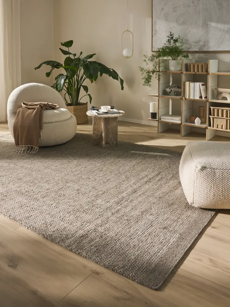 Wool Rug Rocco Taupe