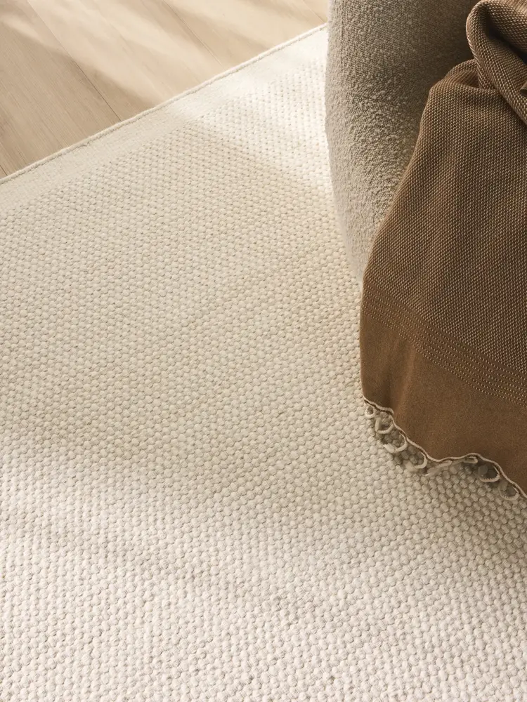 Wool Rug Rocco White