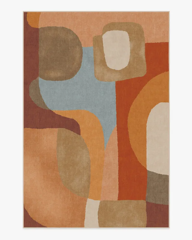 Sonia Terra & Sage Flatwoven Rug
