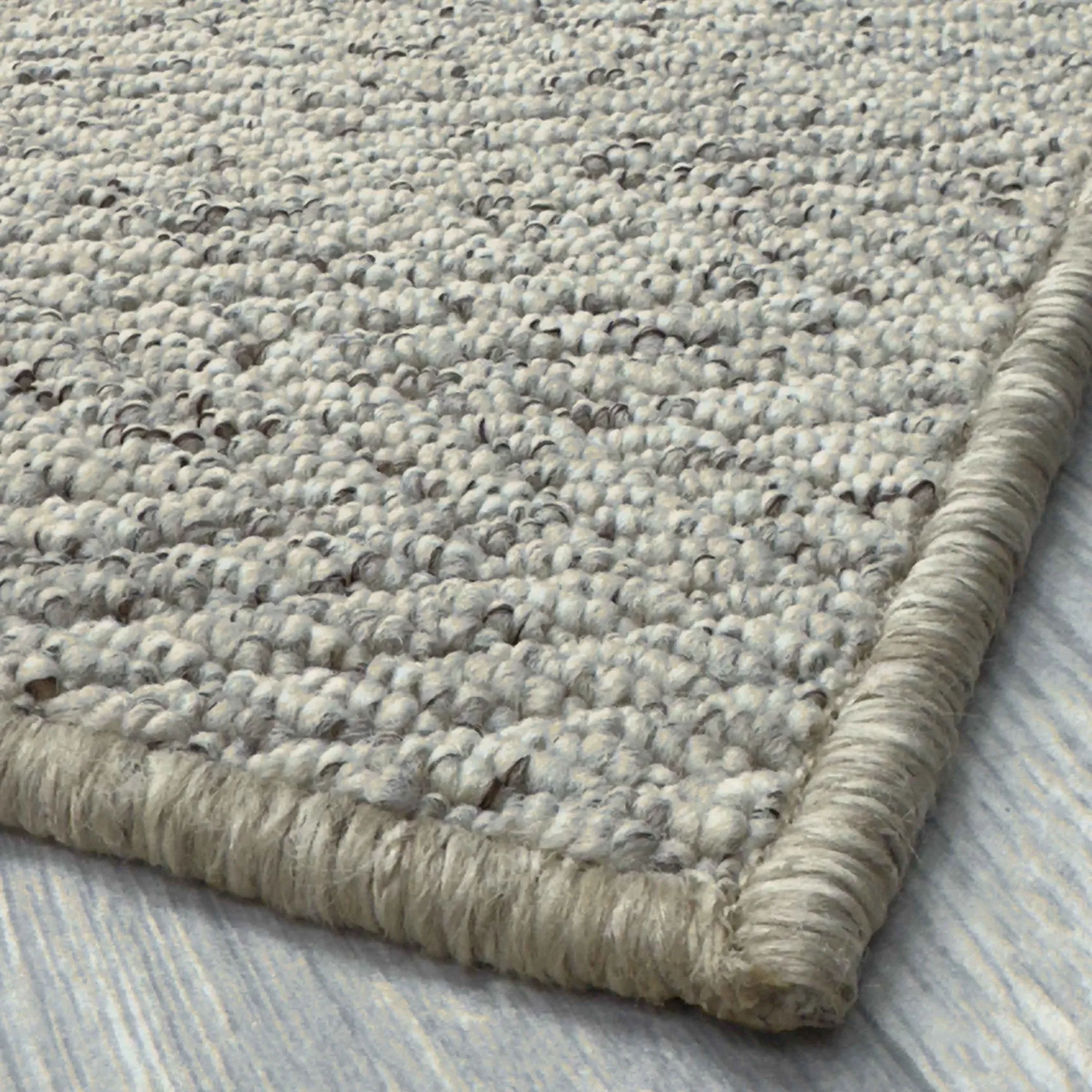 Country Herringbone Berber Custom Rug