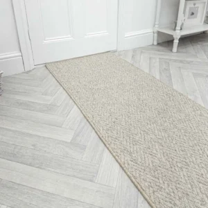 Country Herringbone Berber Hall Runner