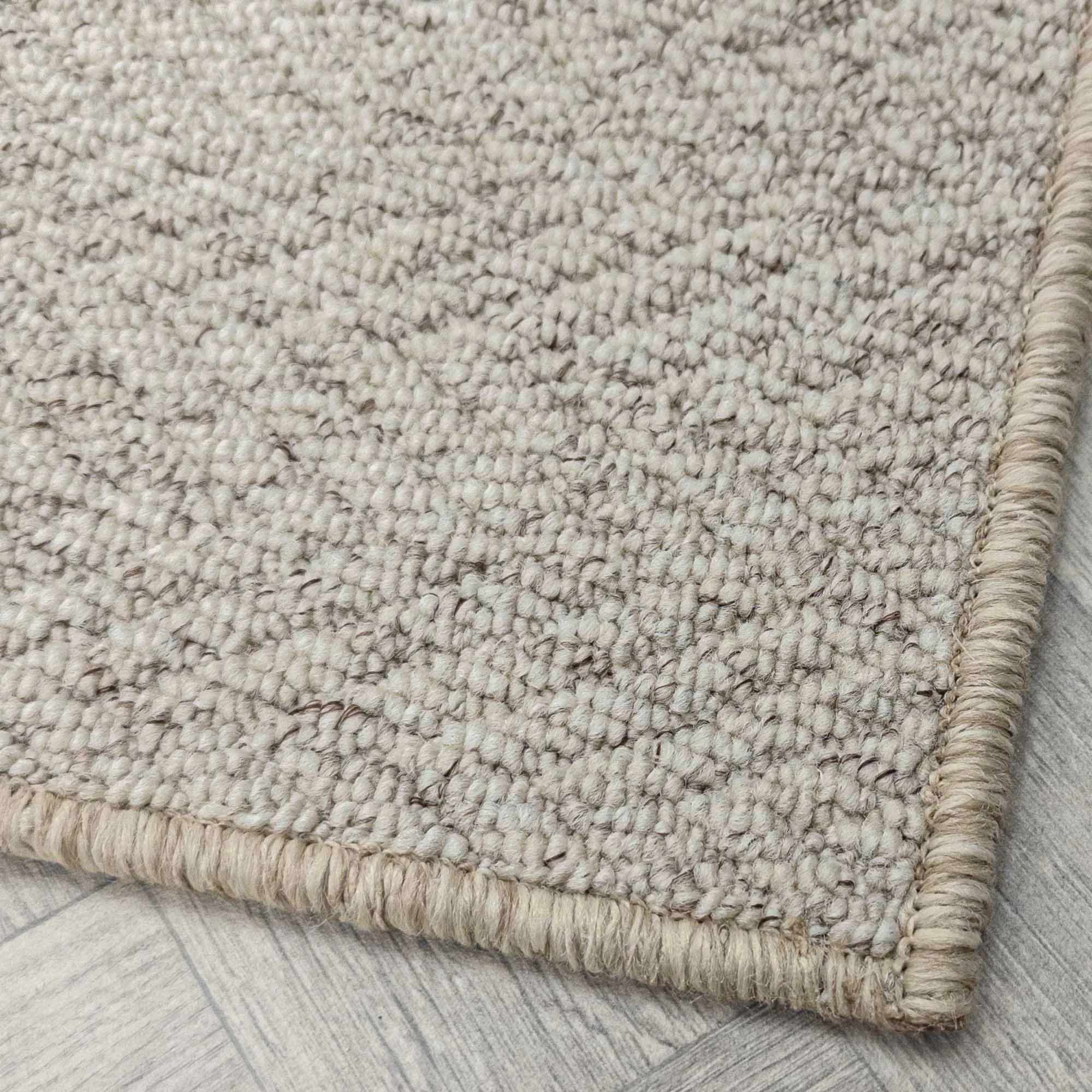 Country Herringbone Berber Hall Runner