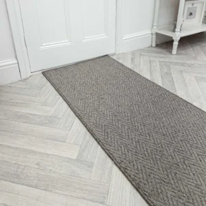 Country Herringbone Elephant Hall Runner