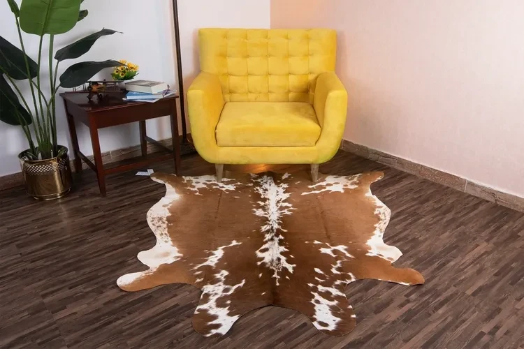 Cow Hide Customized Natural Leather Rugs