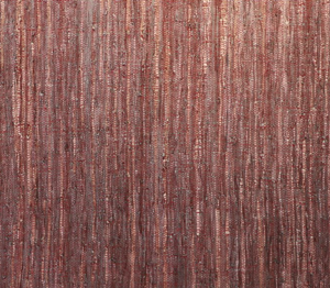 LR-11 Multi Red Leather Rug