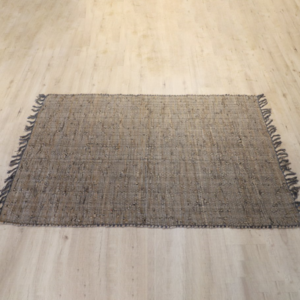 LR-12 Brown Leather Rug