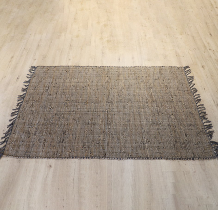 LR-12 Brown Leather Rug