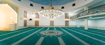Best Quality Green Mosque Carpet