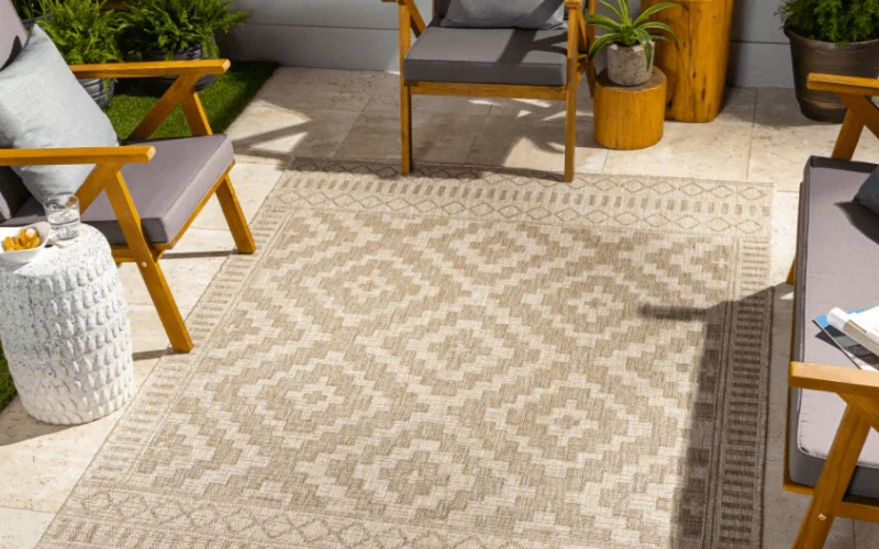 Outdoor Rugs Weather Resistant Materials