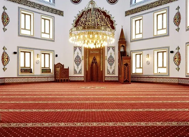 Premium Mosque Carpets Customized