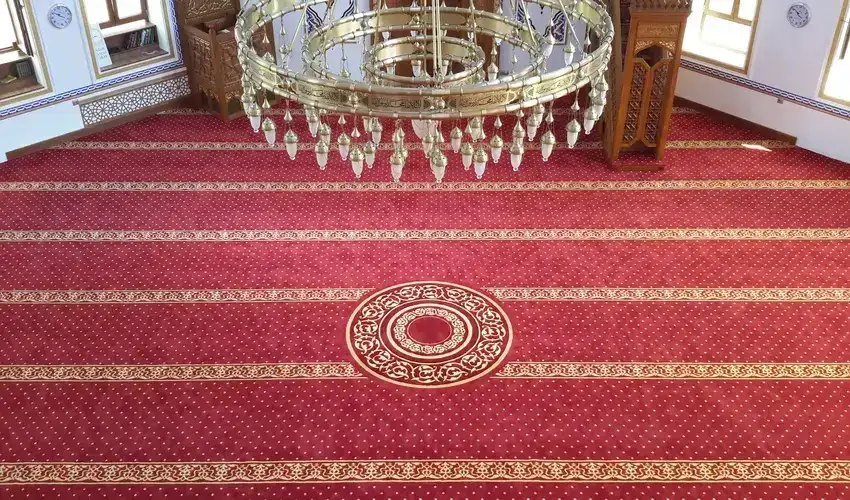 Roll vs Custom Sizing and Mosque CarpetInstallation