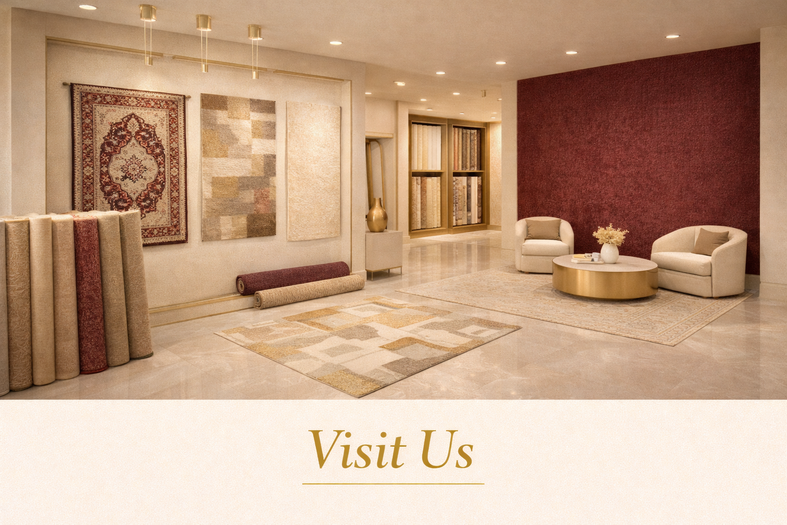 Rug Dubai showroom visit us