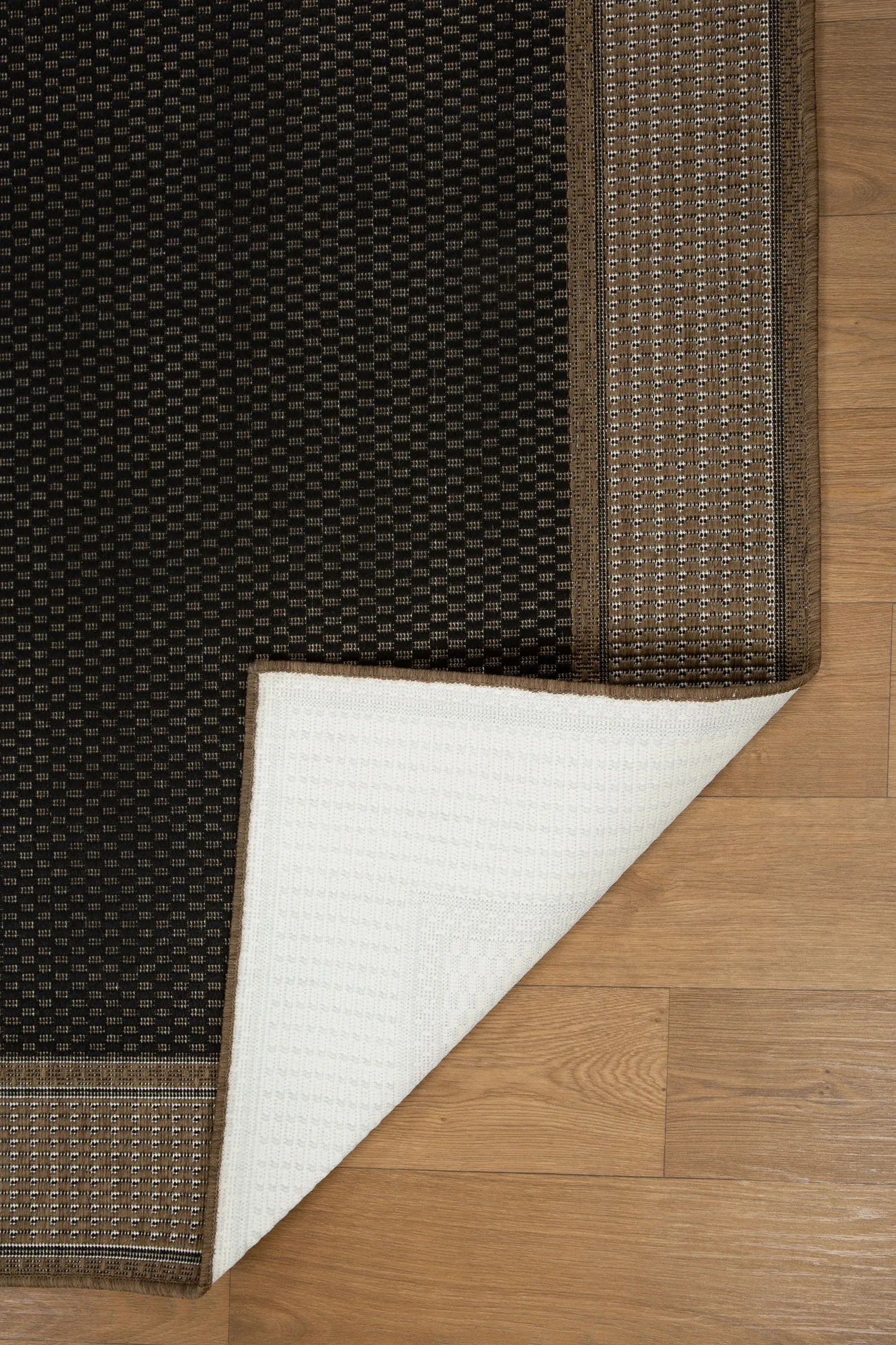Soleil Beige Border Flatweave Rug - Image 5