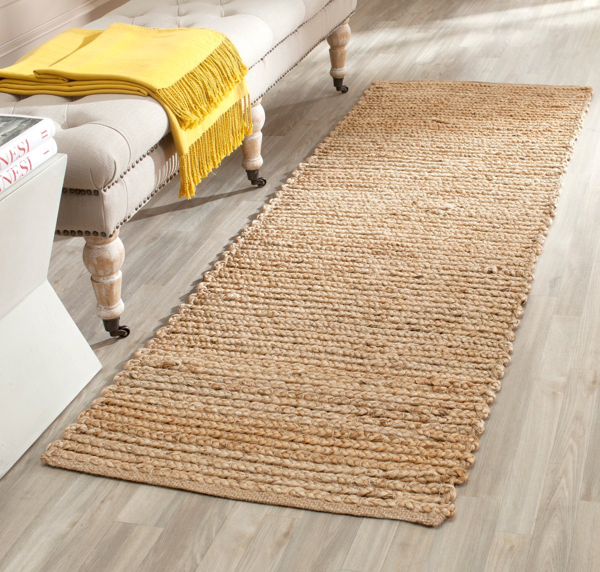 Natural Jute Handwoven Area Rug - Image 2
