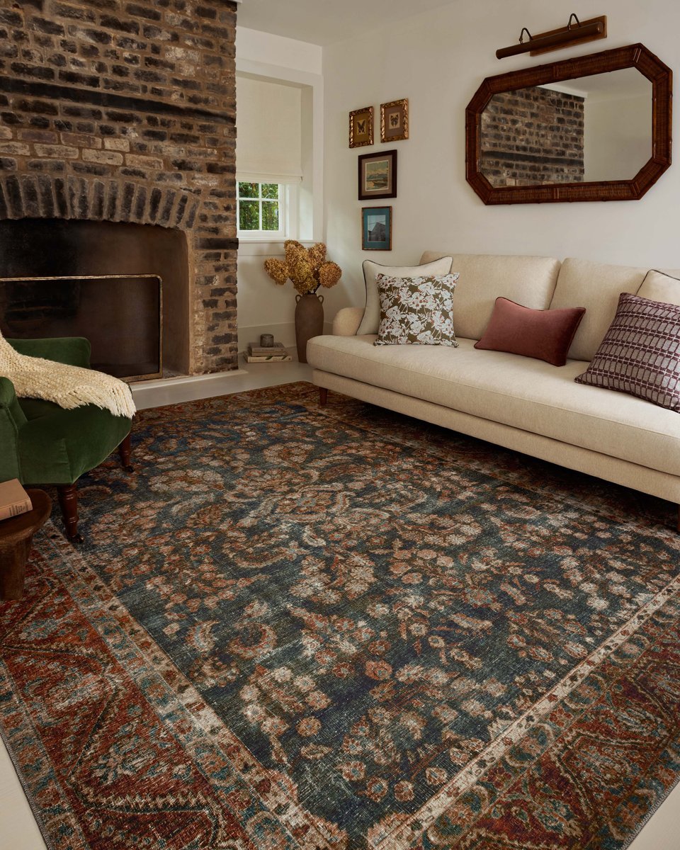 Ocean Spice Printed Area Rug