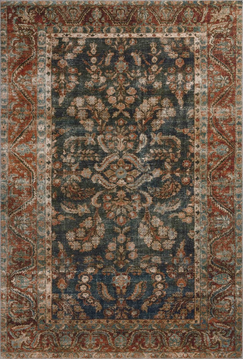 Ocean Spice Printed Area Rug - Image 2