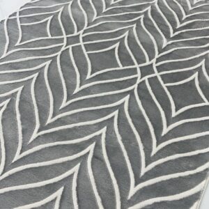 Cream & Light Grey Rug