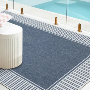 Ambient Blue Indoor Outdoor Rug