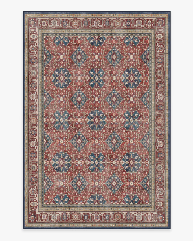 Alessia Royal Red Rug