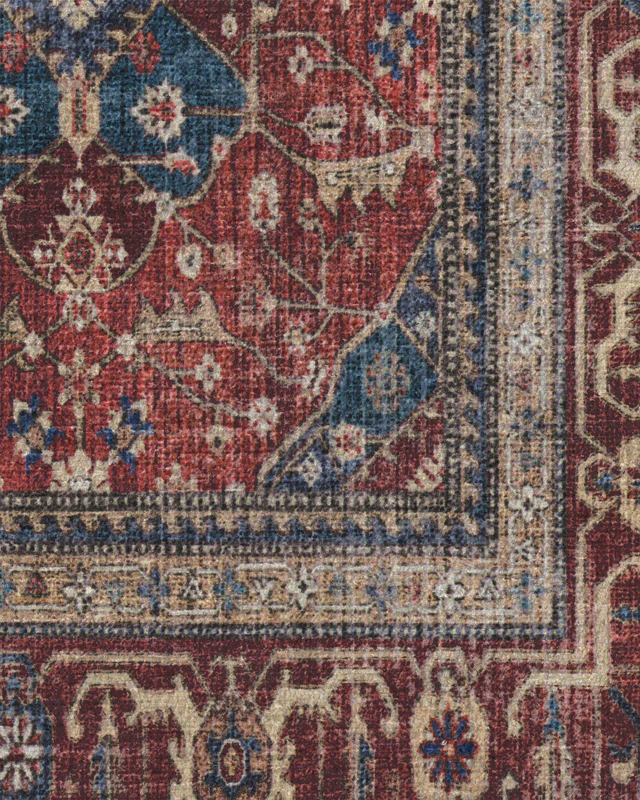 Alessia Royal Red Rug