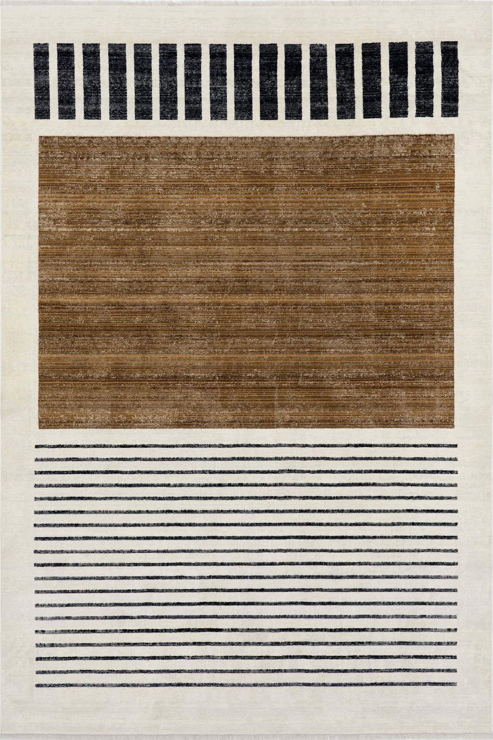 Anette Block Striped Rug - Image 2