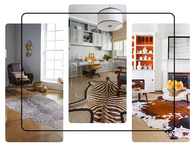 Animal Skin Area Rugs