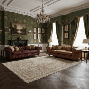 Antique Lattice Reverie Turkish Carpet