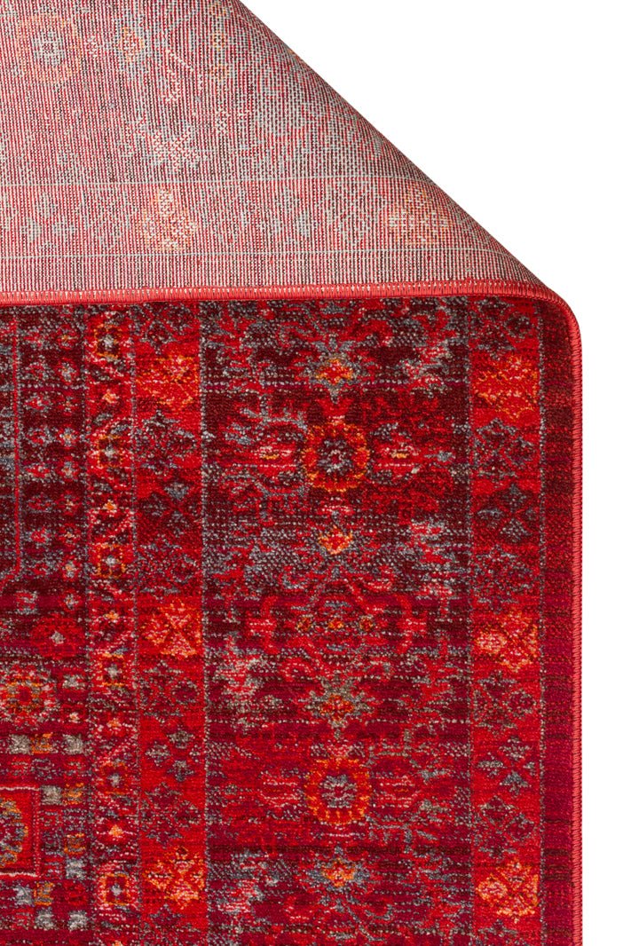 Antique Serapi Red Turkish Rug - Image 3
