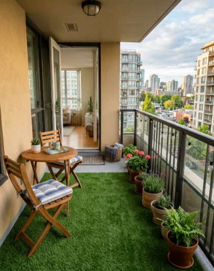Balconies Artificial Grass Carpets