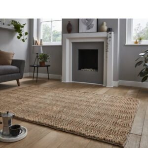 Bazaar Jute Plain Rug