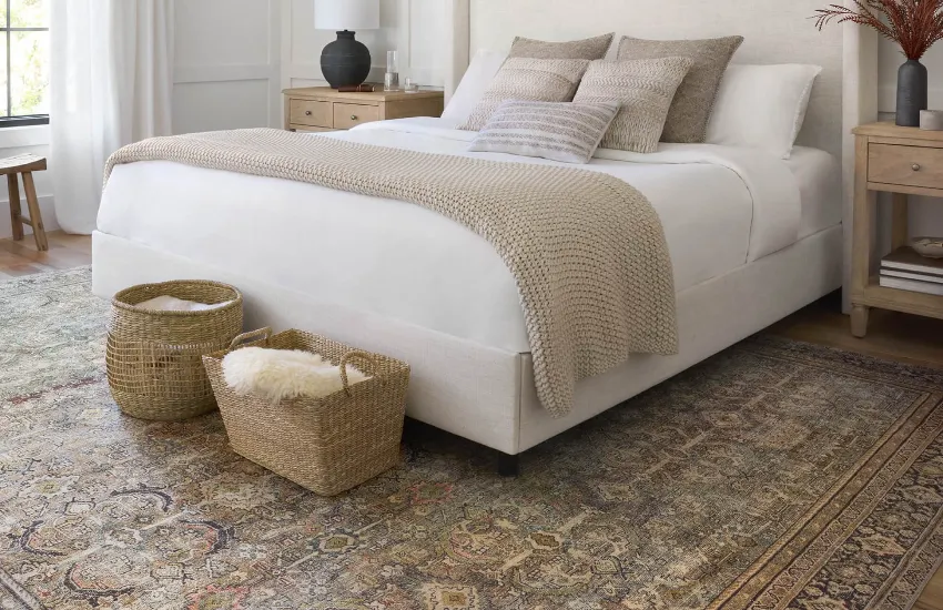 Bedroom Rugs Design Flexibility