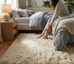 Bedroom Shaggy Rugs