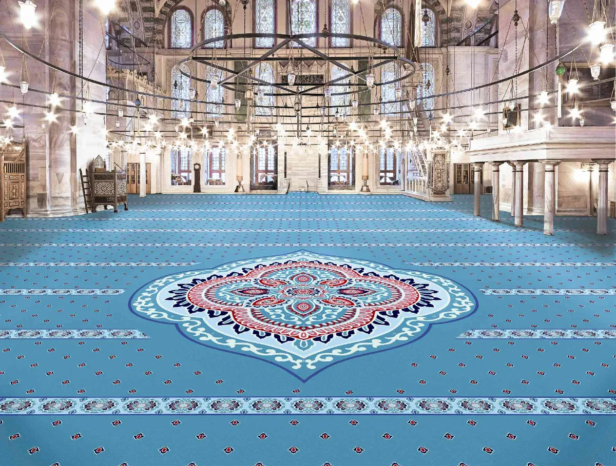 Center Patterned Mosque Carpet – CPC-18