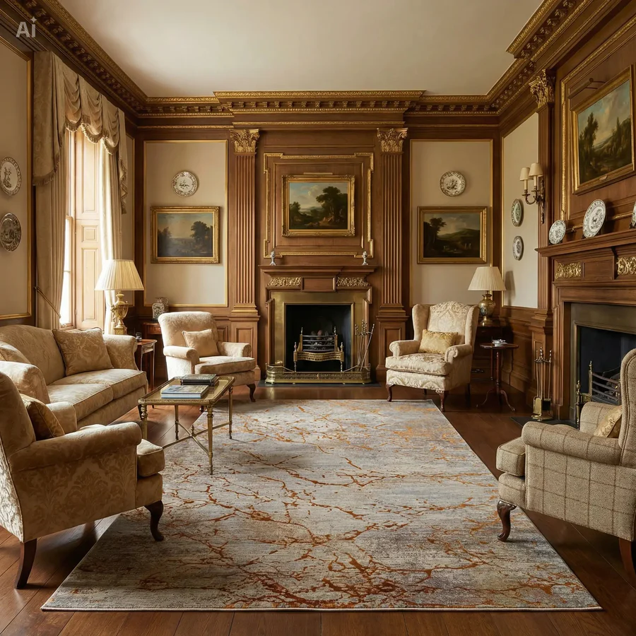 Copper Vein Horizon Rug - Image 2