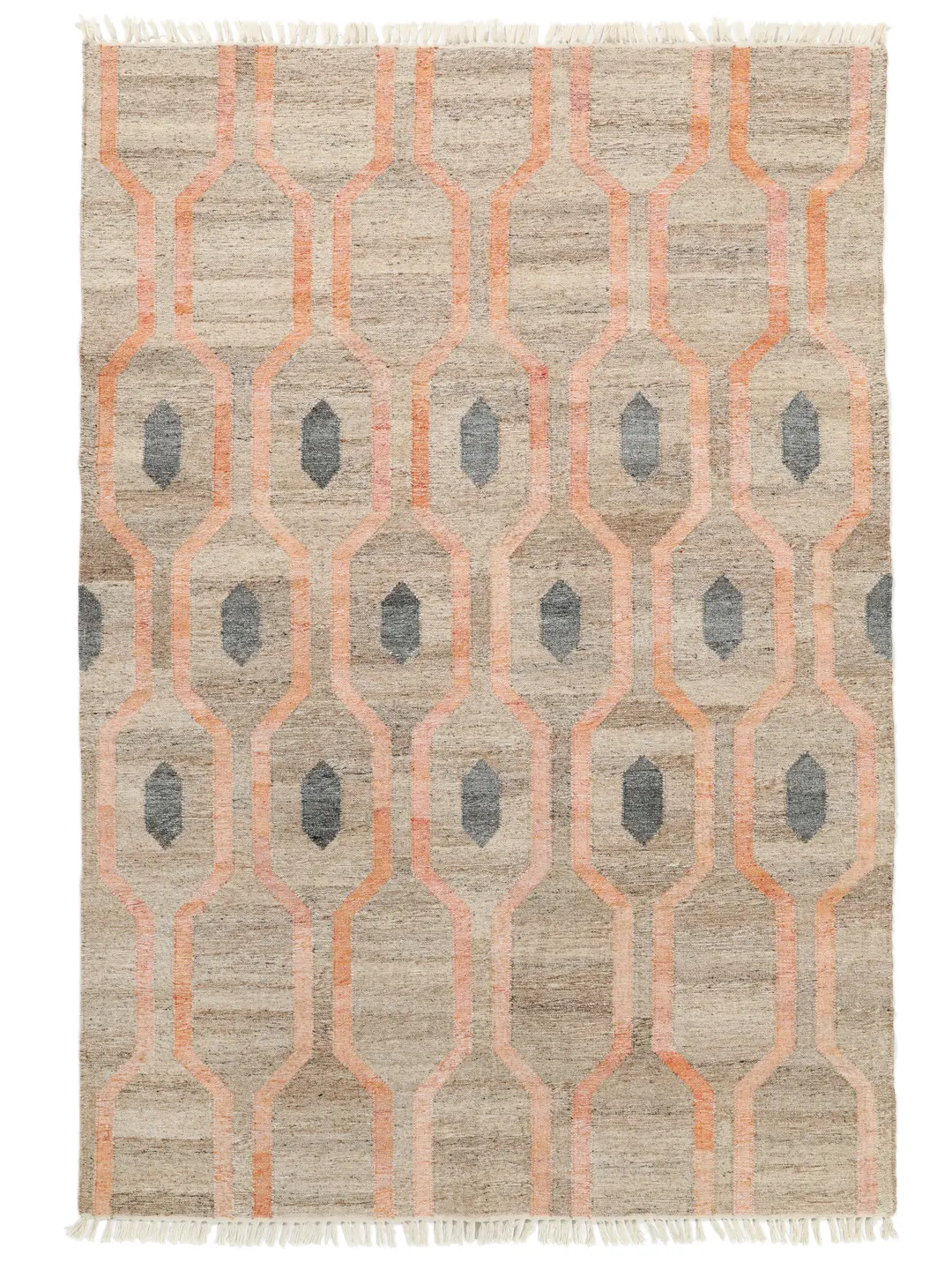 Coral Red Rug