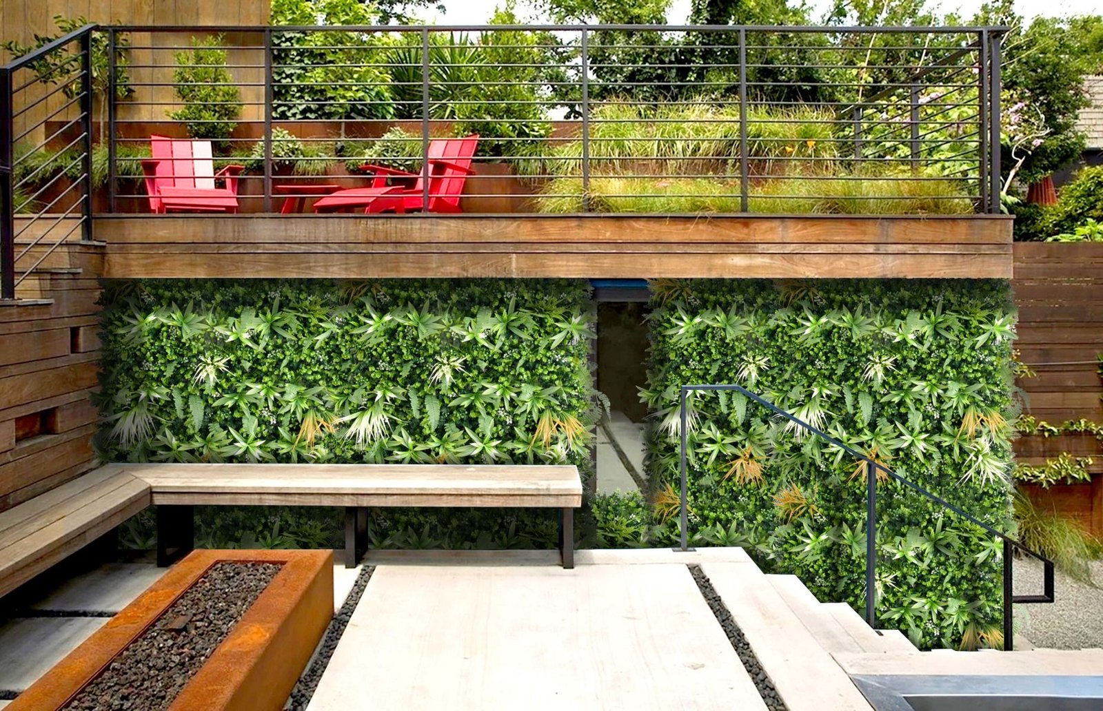 Crystal Heaven Artificial Green Wall