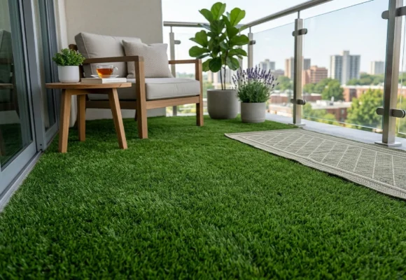 Custom Artificial Grass Apartment
