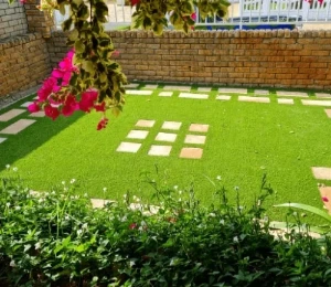 Eco-friendly-artificial-grass-used-in-Dubai-lawn