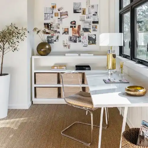 Eco-friendly carpet flooring in UAE home