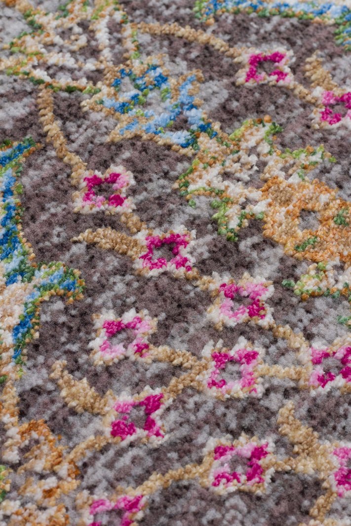 Faded Jewel Tapestry Turkish Rug - Image 4